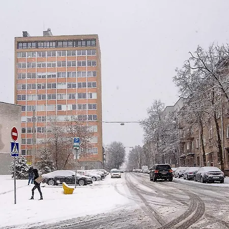 Apartment With Amazing View! Вильнюс Экстерьер фото