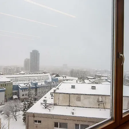 Apartment With Amazing View! Вильнюс Экстерьер фото